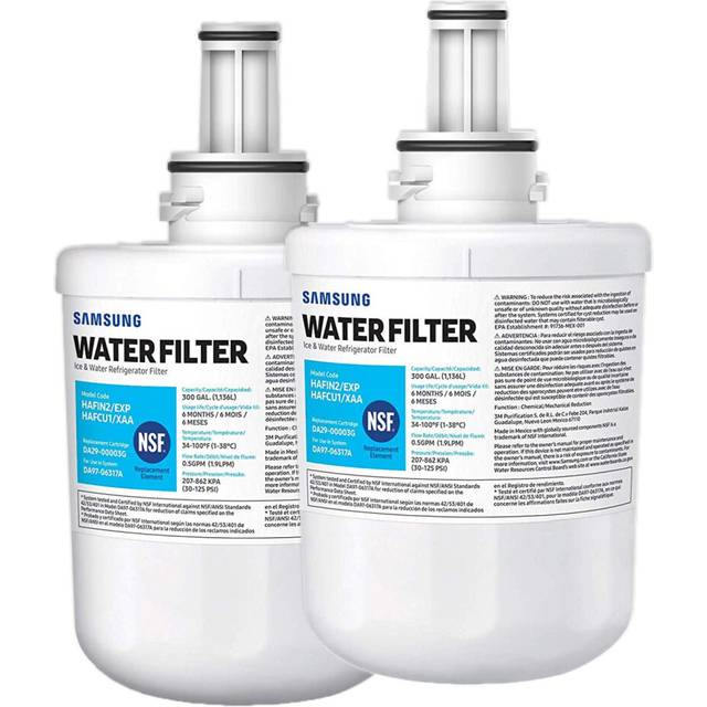 Samsung Refrigerator Water Filter Compatible Smasung DA2900003G  HAFCU1 DA2900003A Refrigerators 2 Pack