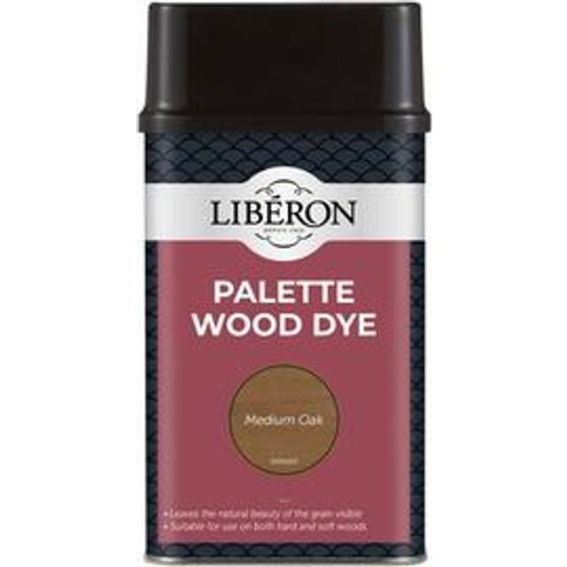 Liberon 126745 Palette Wood Dye Medium Oak 500ml