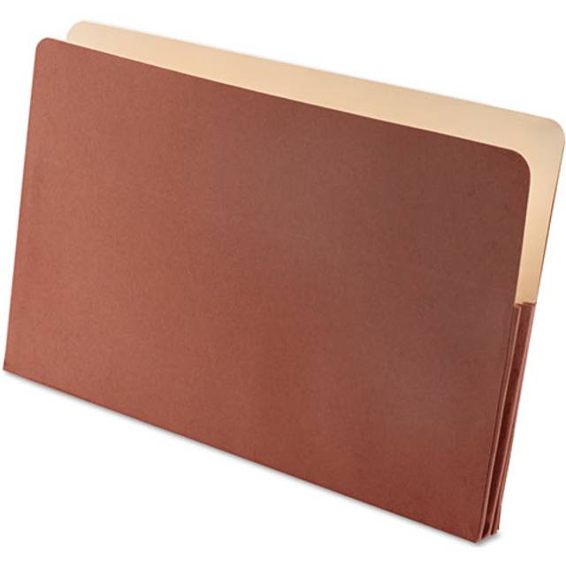 Ability One NSN2852914 1.75 in. Accordion-Style File Jacket with Expansion Legal - Red