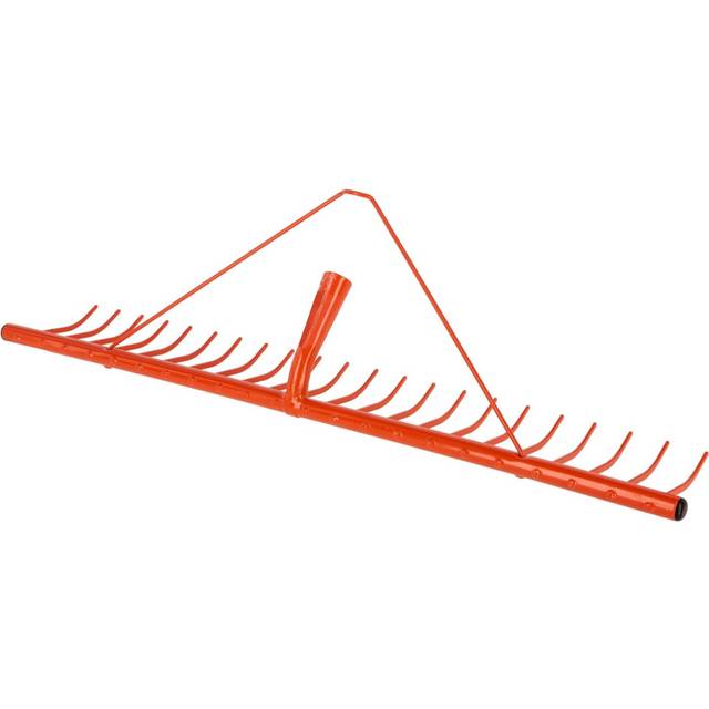 Metal hay rake, without handle Kerbl - Rouge