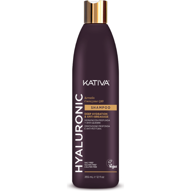 Kativa Hyaluronic Coenzyme Q10 Keratin Shampoo 355 ml