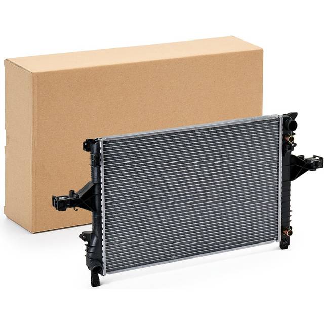 RIDEX Kylare, motorkylning 470R1560 Aluminium 620 445 41 med monteringsdelar Kylflänsar lödda VOLVO: V70 2, XC70 I Cross Country, 940 II Kombi