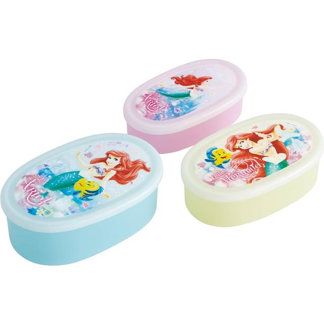Skater Lunch Box Seal Container Storage Container Made In Japan 400ml Medium 280ml Small Set Of 3 Antibacterial Disney Ariel 24 Srs3sag (large 180ml)