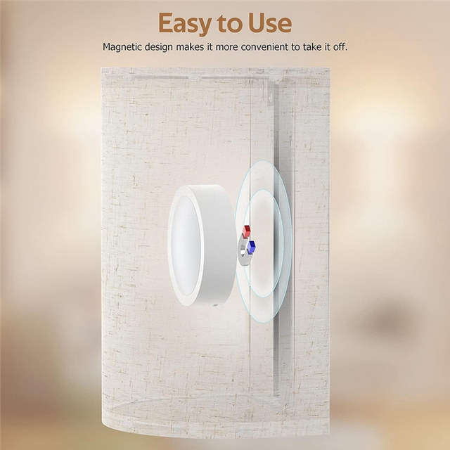 Wall Sconces Rechargeable 13Colors Changeable for Bedroom Living Room