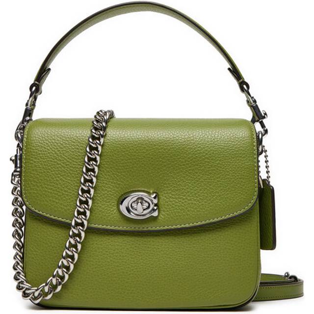 Coach Crossbody Bags - Polished Pebbled Leather Cassie Crossbody 19 - green - Crossbody Bags for ladies - unisize