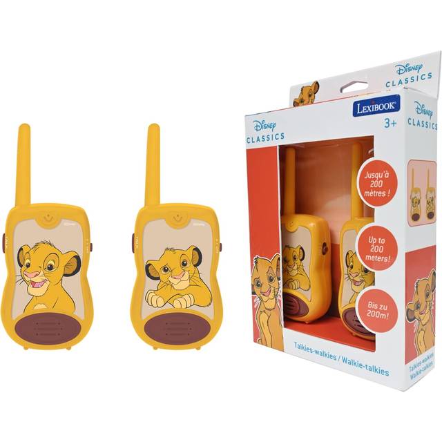 Walkie-talkie Lexibook Le Roi Lion - Jaune - One size