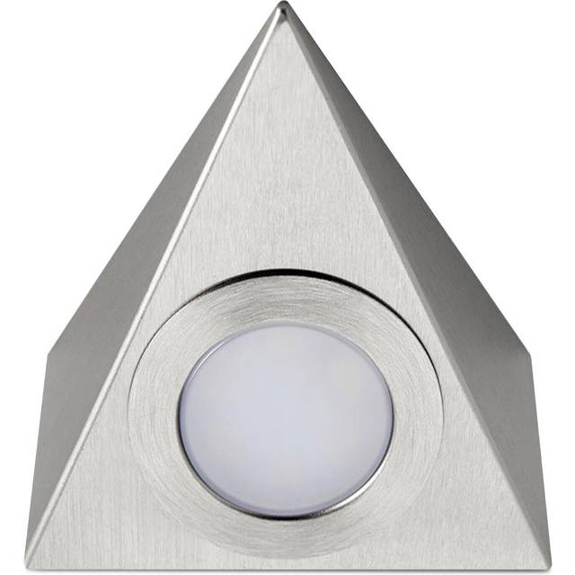 Bright Source 2.5w LED Triangular Under Cabinet Light 3CCT - Satin Nickel