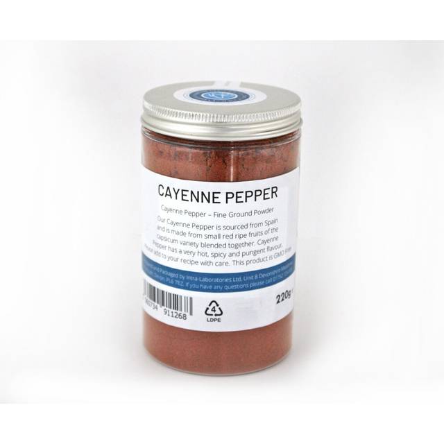 Cayenne Pepper 220g Pot