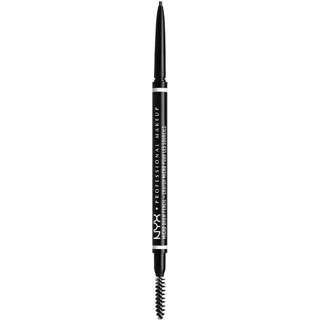 NYX PROFESSIONAL MAKEUP, ögonbrynspenna, Micro Brow Pencil, nyans: Ash Brown, 0,5 g