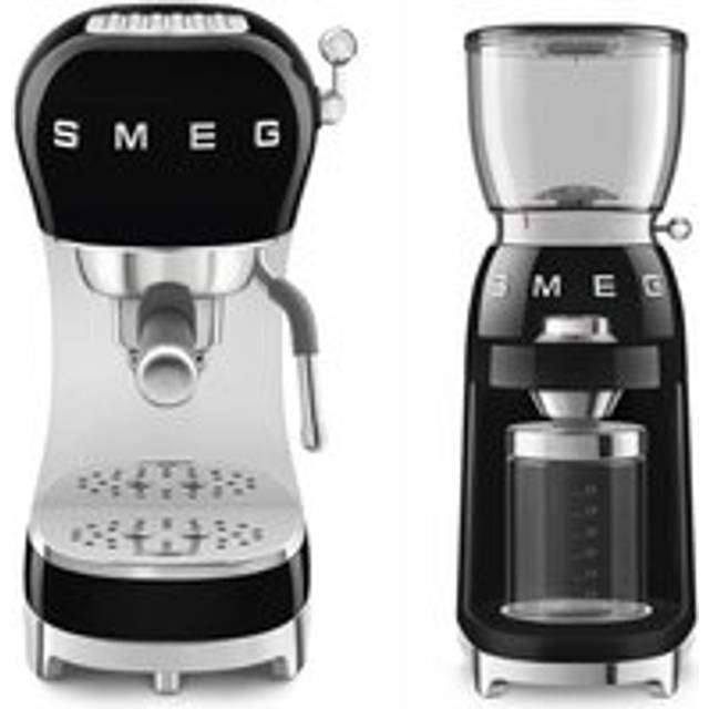 Coffee Bundle ECF02 Espresso Machine & CGF11 Coffee Grinder - Black - One Size