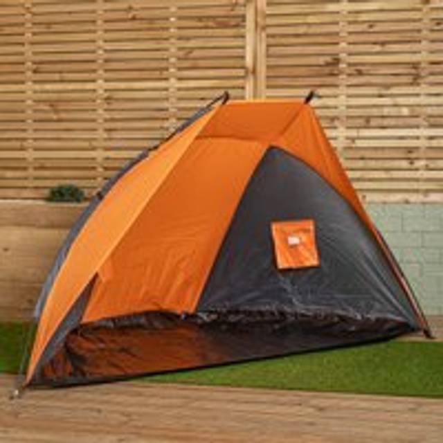 Samuel Alexander Portable Pop up Sun Shade Beach Tent 115 x 210cm - Orange - 115 x 210 x 115cm
