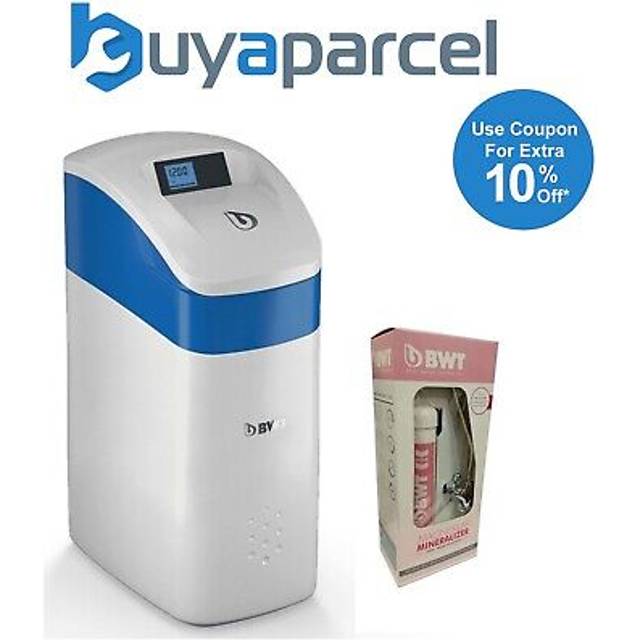 Bwt ps15uk perla silk smart enabled luxury water softener pearl water 15l & tap