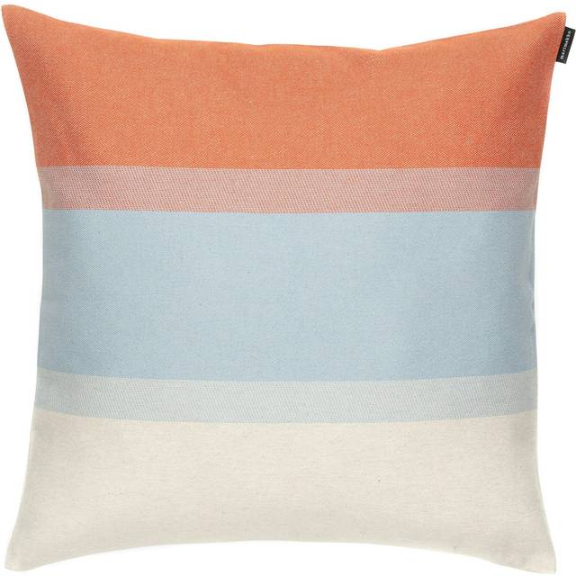 Marimekko Hennika kuddfodral 50x50 cm Orange-white-Light blue