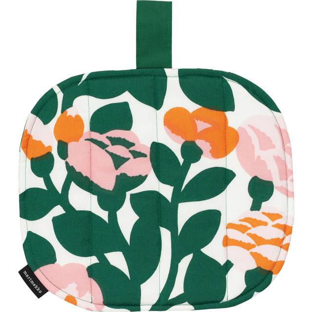 Marimekko Pieni green green grytlapp 22x25 cm Grön-orange