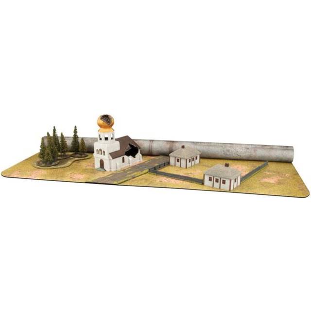 Gale Force Nine Battlefield In A Box - Gaming Mat 183 X 122Cm (City/Rural)