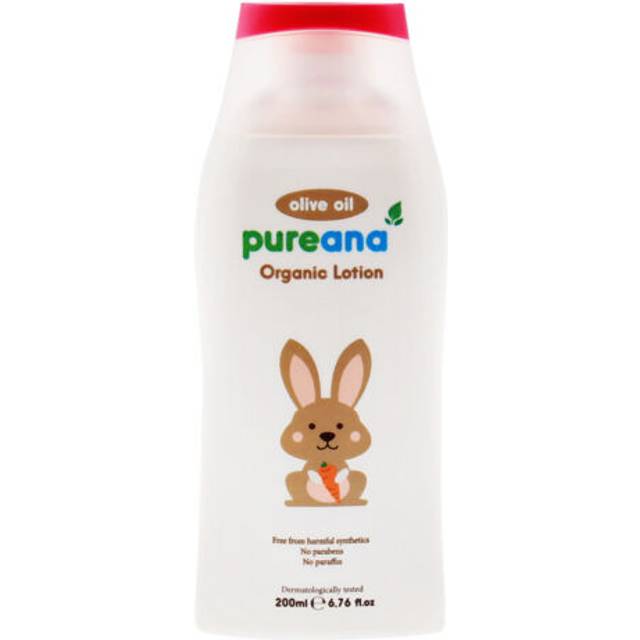 Pureana Baby Lotion with Organic Olive, Apricot and Orange (200ml)