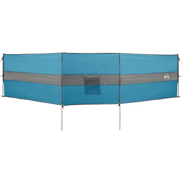 vidaXL Camping Windbreak Blue 490x123 cm Waterproof