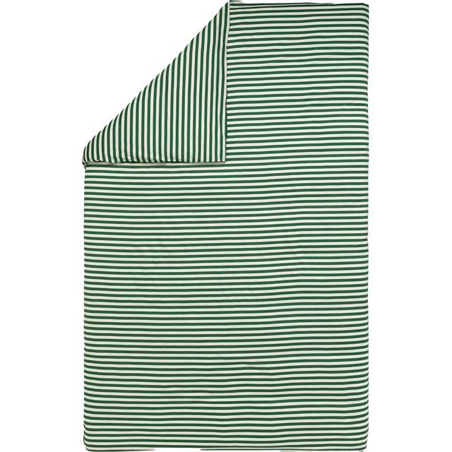 Tasaraita Duvet Cover 150x210 cm, Dark Green
