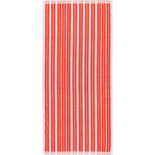 Marimekko Raide badhandduk 70x150 cm Red-light pink - Röd