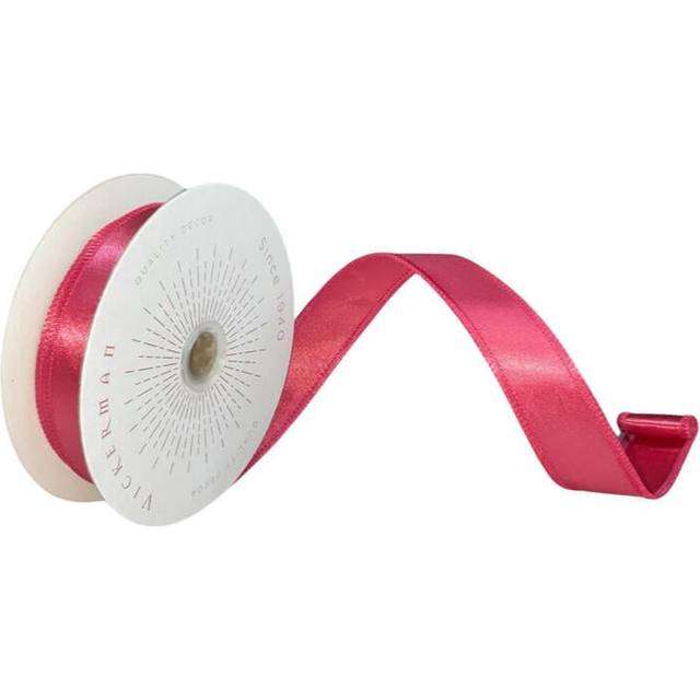 Vickerman QTX240745 1 in. x 10 Yards Mauve Satin Ribbon