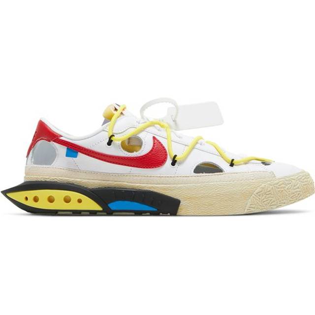 Nike x Off-White Blazer Low White and University Red - US 8.5