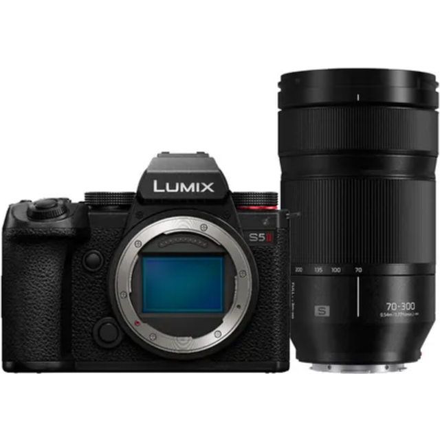 Panasonic Lumix DC-S5 II + Lumix S 70-300mm F/4.5-5.6 Macro OIS | ✅ 5 years warranty