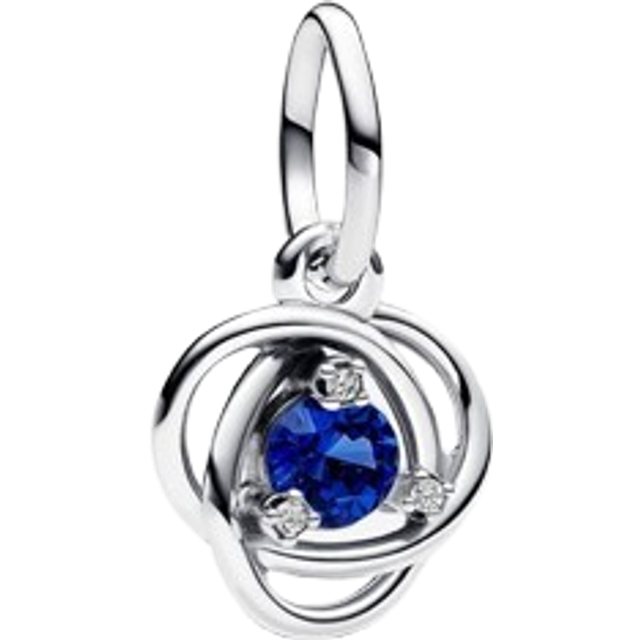Pandora September Birthstone Eternity Circle Dangle Charms