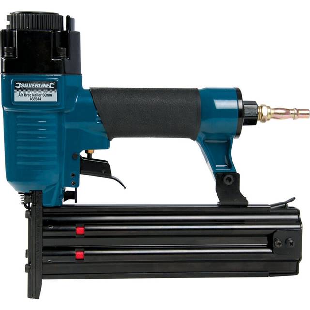 50mm Air Brad Nailer Nail Gun 18 Gauge Nails Lightweight Fixing Hammer Tool