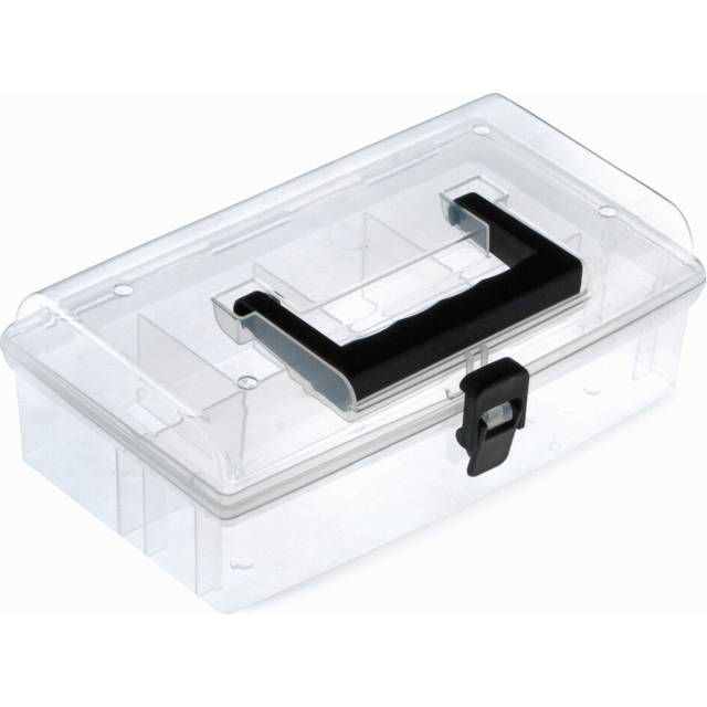 (1, Small) Plastic Organiser Box Case Screws Nails Tool Bits
