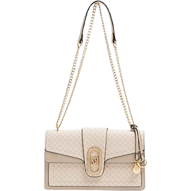 River Island Womens Beige Monogram Shoulder Bag - One Size