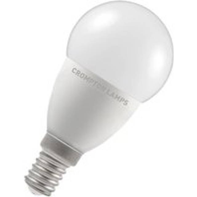 Crompton Lamps LED Golfball 5.5W E14 Dimmable Daylight Opal (40W Eqv)