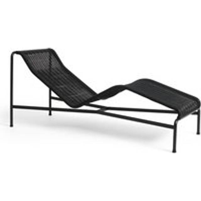 HAY - Palissade cord chaise longuestol - Anthracite - Solstolar - Ronan &amp; Erwan Bouroullec - Metall