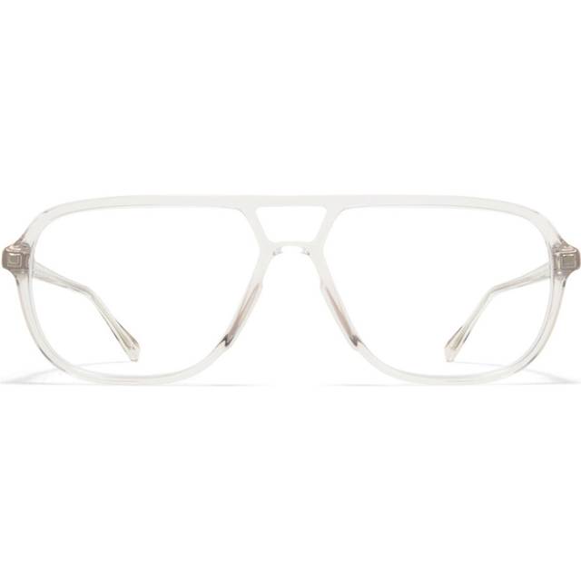 Mykita Kami Asian Fit 740 Men's Eyeglasses Clear Size 57 (Frame Only) - Blue Light Block Available - Pearl (57)