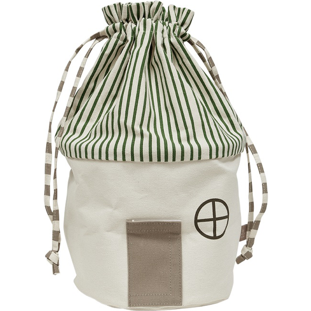 OYOY MINI - Koya Storage Basket - Small - Förvaringslåda för barn - 306 Clay - Ø26 x H40 cm