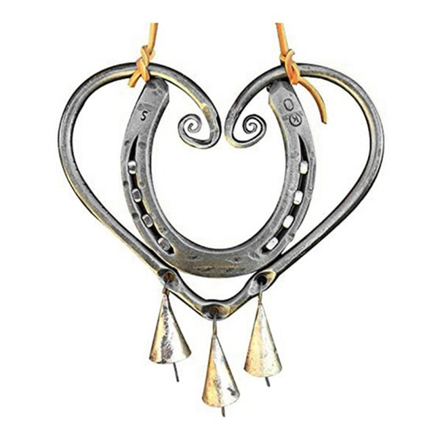Lucky Love Wind Chime with Steel Nails, Chime, for Garden, Patio