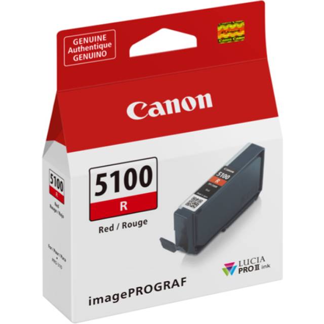 Canon PFI-5100 Red Ink Cartridge