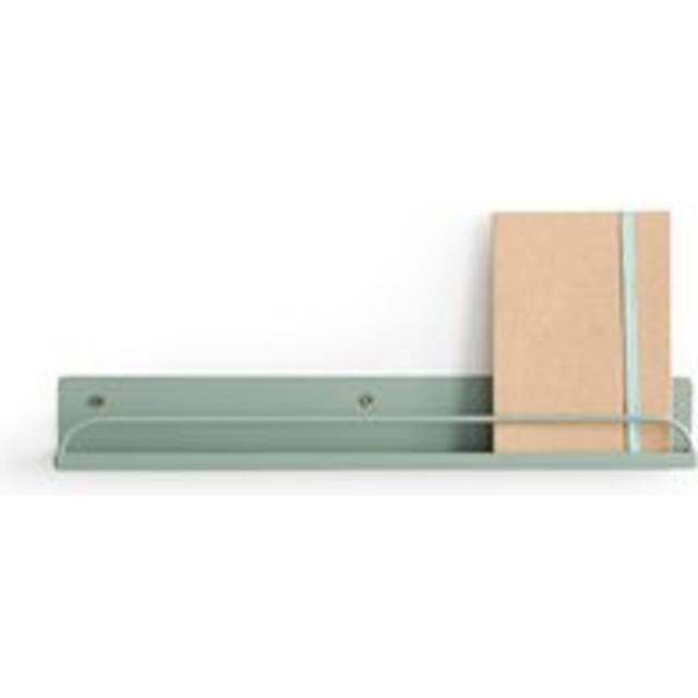 Acia 43cm Metal Wall Shelf with Grab Bar - dusty pink - ONE SIZE