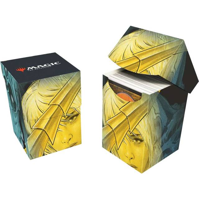Ultra Pro Mtg Duskmourn 100+ Deck Box Featuring The Wandering Rescuer (Double Exposure Alt)