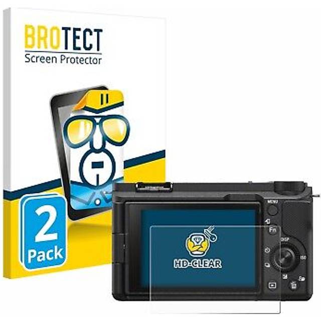 2x screen protector for sony alpha zv-e10 ii clear protection film