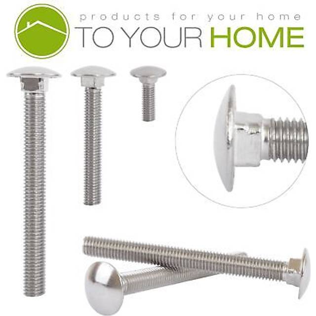Carriage bolts a2 stainless steel round head coach screws m6 m8 m10
