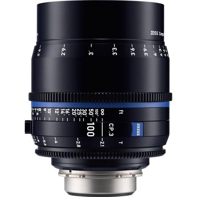 Zeiss CP.3 100mm T2.1 Lens - EF Mount (Feet)