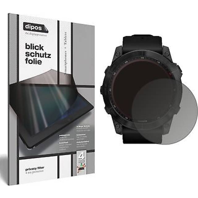 Screen Protector For Garmin Fenix 7 (47 Mm) Privacy Filter 4-way Protection