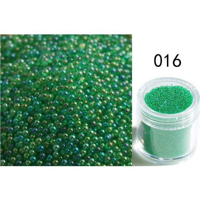1 Box Micro Beads Caviar AB Crystal 3D Nail Art Gems Tiny Rhinestones Decoration