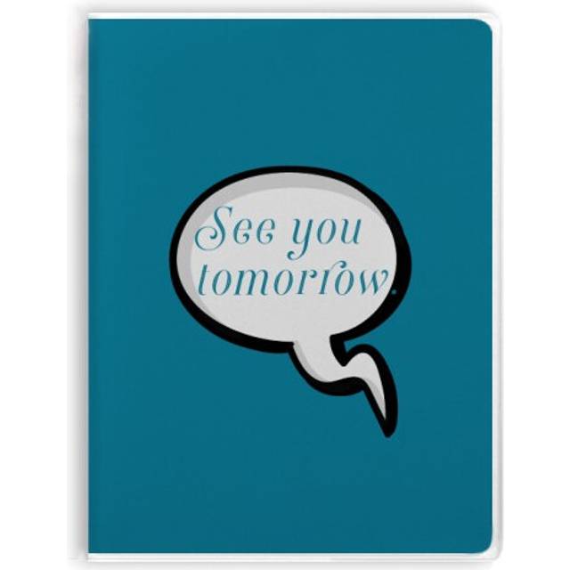 Daily Language Chat Separate Meet Notebook Gum Cover Diary Soft Cover Journal