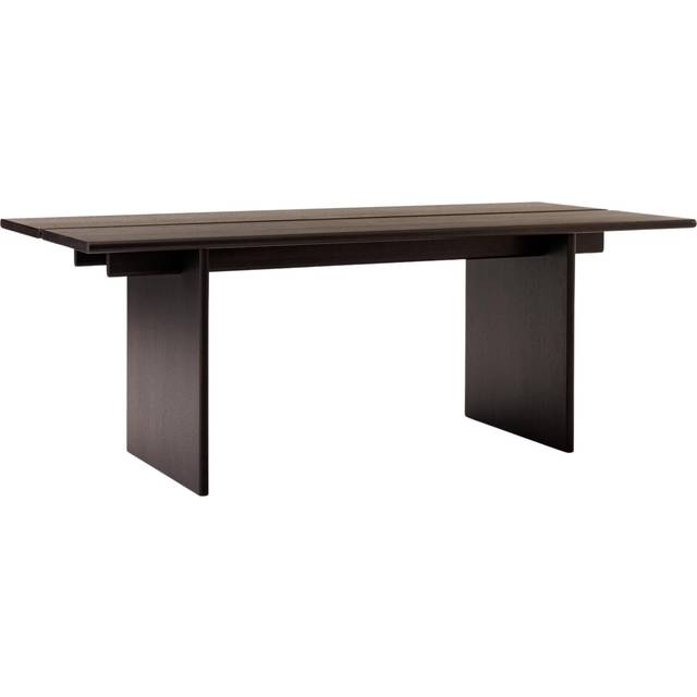&Tradition Ita OS1 dining table 95x200 cm Dark stained oak