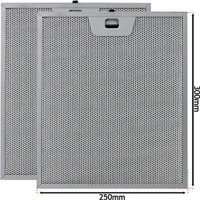Grease filter for john lewis tricity bendix cooker hood vent fan 250mm x 300mm