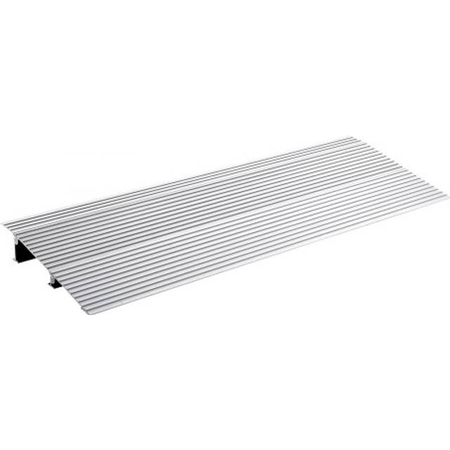 VEVOR T&#xFC;rschwellenrampe 30,9 x 86,4 x 5,1 cm Rollstuhlrampe 362,8 kg Tragf&#xE4;higkeit Auffahrrampe aus Aluminiumlegierung Bordsteinrampe modulares Design Schwellenrampe rutschfest Aluminiumrampe Rampe