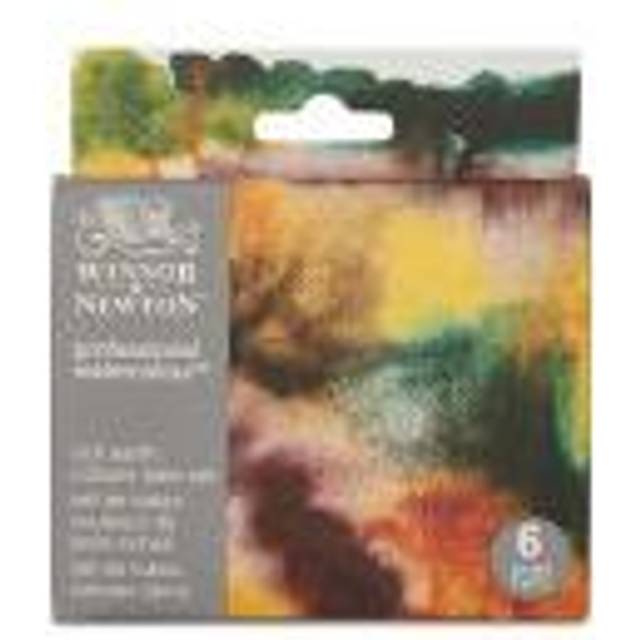 Winsor & newton professional watercolour paint 6 x 5ml set - rich earth colours