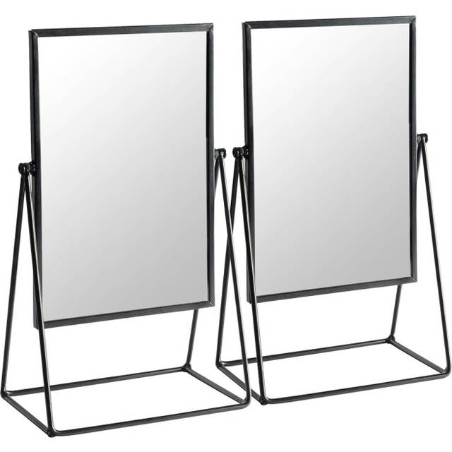 Rectangle Makeup Mirror Free Standing Dressing Table Vanity Mirror 22 X 39cm