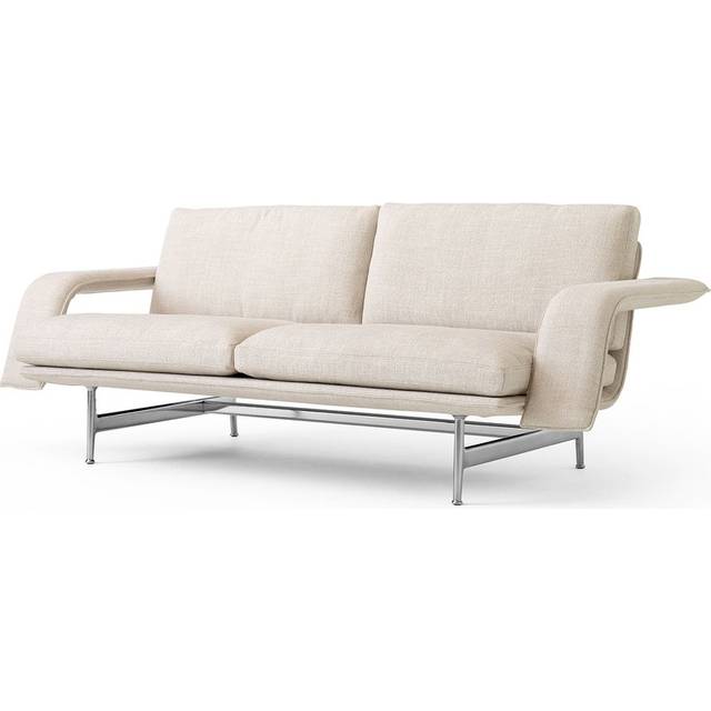 &Tradition Meantime AV30 2-sits soffa Pol. aluminium-Ecriture 0210 - Beige